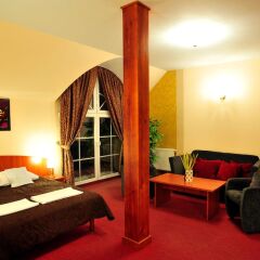Hotel Złote Dęby сейф в номере
