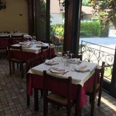 Отель Albergo Ristorante La Zuppiera Канцо питание