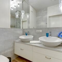 Апартаменты Lion Apartments -Aquarius Deluxe ванная
