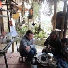 Отель Sapa Backpackers Шапа питание