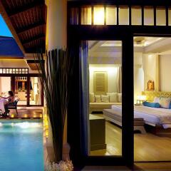 Отель Melati Beach Resort & Spa 5* Вилла с различными типами кроватей фото 37