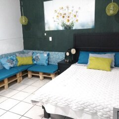 Отель Hostal Gato Azul Habitaciones Privadas Мексика, Гвадалахара - отзывы, цены и фото номеров - забронировать отель Hostal Gato Azul Habitaciones Privadas онлайн комната для гостей фото 6