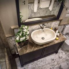 Отель Grand Amore Hotel and Spa Италия, Флоренция - 1 отзыв об отеле, цены и фото номеров - забронировать отель Grand Amore Hotel and Spa онлайн ванная фото 2