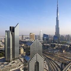 Отель Dusit Thani Dubai балкон