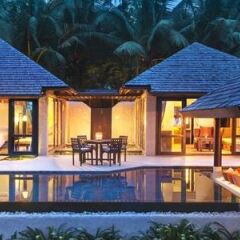 Отель Sheraton Hua Hin Pranburi Villas Таиланд, Пак-Нам-Пран - отзывы, цены и фото номеров - забронировать отель Sheraton Hua Hin Pranburi Villas онлайн балкон
