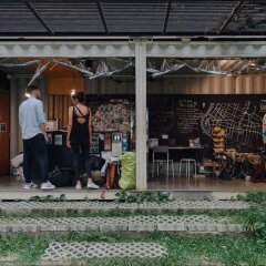 The Yard Hostel Бангкок интерьер отеля фото 2