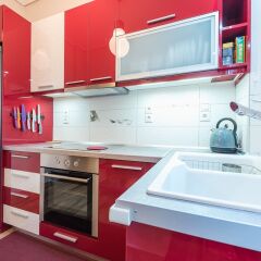 Апартаменты Stylish Koukaki Apartment в номере