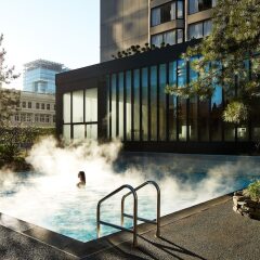 Отель Four Seasons Hotel Vancouver Канада, Ванкувер - отзывы, цены и фото номеров - забронировать отель Four Seasons Hotel Vancouver онлайн бассейн фото 3
