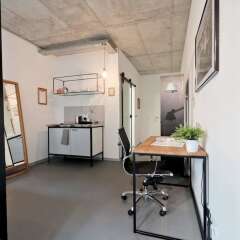 Отель Green Residence Loft Leipzig в номере