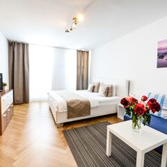 Отель Galerie 18 Apartments Австрия, Вена - отзывы, цены и фото номеров - забронировать отель Galerie 18 Apartments онлайн комната для гостей фото 2