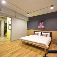 The Chatbox Silom Hostel Бангкок комната для гостей