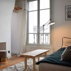 Апартаменты Stylish 1 Bedroom Apartment in Le Marais комната для гостей фото 5