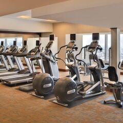 Отель Ritz Carlton Los Angeles Лос-Анджелес фитнесс-зал фото 3