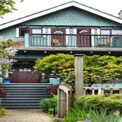 Отель A Suite at Kitsilano Cottage Канада, Ванкувер - отзывы, цены и фото номеров - забронировать отель A Suite at Kitsilano Cottage онлайн вид на фасад фото 3