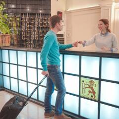 Отель Hôtel du Helder Франция, Лион - 1 отзыв об отеле, цены и фото номеров - забронировать отель Hôtel du Helder онлайн интерьер отеля фото 3