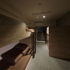 Montan Hakata Hostel Хаката комната для гостей