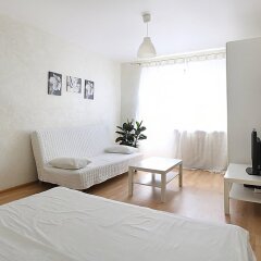 Гостиница ApartLux Улучшенные Апартаменты на Фрунзенской в Москве 7 отзывов об отеле, цены и фото номеров - забронировать гостиницу ApartLux Улучшенные Апартаменты на Фрунзенской онлайн Москва комната для гостей фото 3