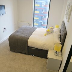 Апартаменты Quay Apartments Manchester комната для гостей фото 2