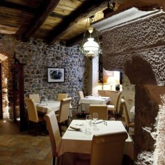 Отель Locanda Osteria Marascia Калольциокорте питание