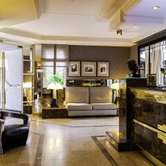Отель Privilège Hôtel Mermoz Франция, Тулуза - отзывы, цены и фото номеров - забронировать отель Privilège Hôtel Mermoz онлайн интерьер отеля фото 2
