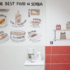 City Hostel Center Нови Сад интерьер отеля фото 2