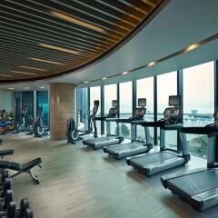 Отель Hilton Shenzhen Futian фитнесс-зал фото 3