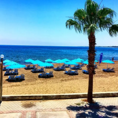 Palm Beach Hotel Турция, Силифке - отзывы, цены и фото номеров - забронировать отель Palm Beach Hotel онлайн пляж фото 2