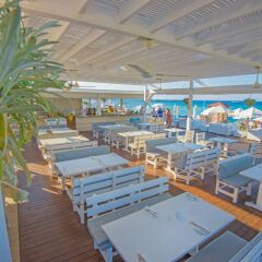 Отель Silver Sands Beach Hotel Кипр, Протарас - 10 отзывов об отеле, цены и фото номеров - забронировать отель Silver Sands Beach Hotel онлайн питание фото 3
