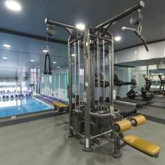 Отель Hollywoodland Wellness And Spa Белград фитнесс-зал фото 4