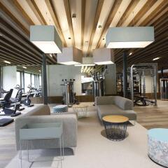 Отель Feuerstein Nature Family Resort Горнолыжный курорт Ортлер фитнесс-зал