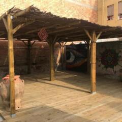 Отель Mucha Masia Hostel Rural-Urbà Испания, Эль-Прат-де-Льобрегат - отзывы, цены и фото номеров - забронировать отель Mucha Masia Hostel Rural-Urbà онлайн парковка