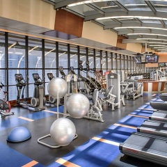 Отель New York Marriott Marquis США, Нью-Йорк - 8 отзывов об отеле, цены и фото номеров - забронировать отель New York Marriott Marquis онлайн фитнесс-зал фото 3