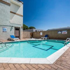 Отель Comfort Inn Near Pasadena Civic Auditorium США, Пасадена - отзывы, цены и фото номеров - забронировать отель Comfort Inn Near Pasadena Civic Auditorium онлайн бассейн фото 2