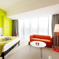 Отель Ibis Styles Wroclaw Centrum Стандартный номер с различными типами кроватей фото 3