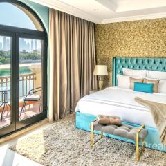 Отель Dream Inn Dubai-Luxury Palm Beach Villa комната для гостей фото 3