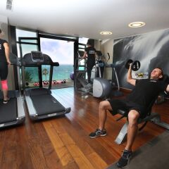 Radisson Blu 1835 Hotel & Thalasso, Cannes фитнесс-зал фото 4