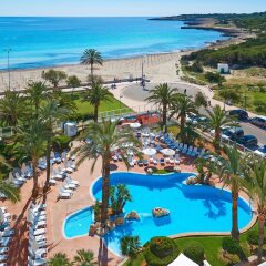 Отель Hipotels Dunas Cala Millor Aparthotel пляж фото 2