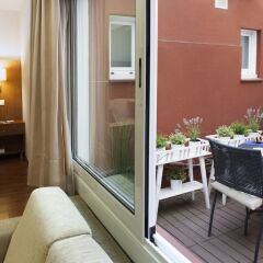 Отель Aparthotel Senator Barcelona балкон фото 2