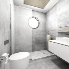Отель Atrium Hotel Греция, Пефкохори - отзывы, цены и фото номеров - забронировать отель Atrium Hotel онлайн ванная