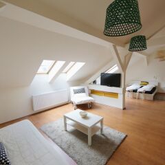 Апартаменты Dfive Apartments - Aranykez комната для гостей фото 3