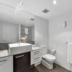 Апартаменты The Hub Apartments ванная