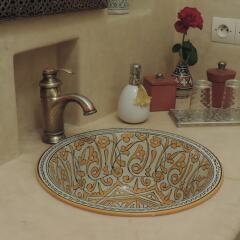 Отель Riad Nirvana Марокко, Марракеш - отзывы, цены и фото номеров - забронировать отель Riad Nirvana онлайн ванная