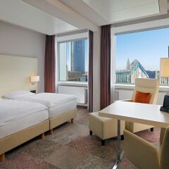 Отель Radisson Blu Hotel, Leipzig Германия, Лейпциг - отзывы, цены и фото номеров - забронировать отель Radisson Blu Hotel, Leipzig онлайн комната для гостей фото 4