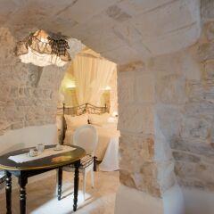 Отель Romantic Trulli Альберобелло ванная фото 2
