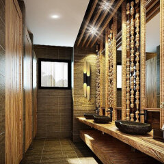 Oakwood Hotel Journeyhub Phuket Патонг ванная