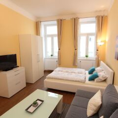 Отель & Apartments Klimt Австрия, Вена - 1 отзыв об отеле, цены и фото номеров - забронировать отель & Apartments Klimt онлайн комната для гостей фото 7