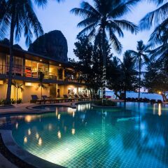 Отель Sand Sea Resort вид на фасад фото 2