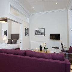 Отель Destiny Scotland - Thistle Street Apartments Великобритания, Эдинбург - отзывы, цены и фото номеров - забронировать отель Destiny Scotland - Thistle Street Apartments онлайн комната для гостей фото 5