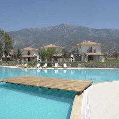 Апартаменты Orka Village Apartments Олудениз бассейн