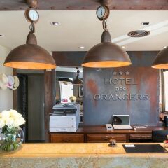 Отель The Originals des Orangers Cannes (ex Inter-Hotel) Франция, Канны - отзывы, цены и фото номеров - забронировать отель The Originals des Orangers Cannes (ex Inter-Hotel) онлайн интерьер отеля